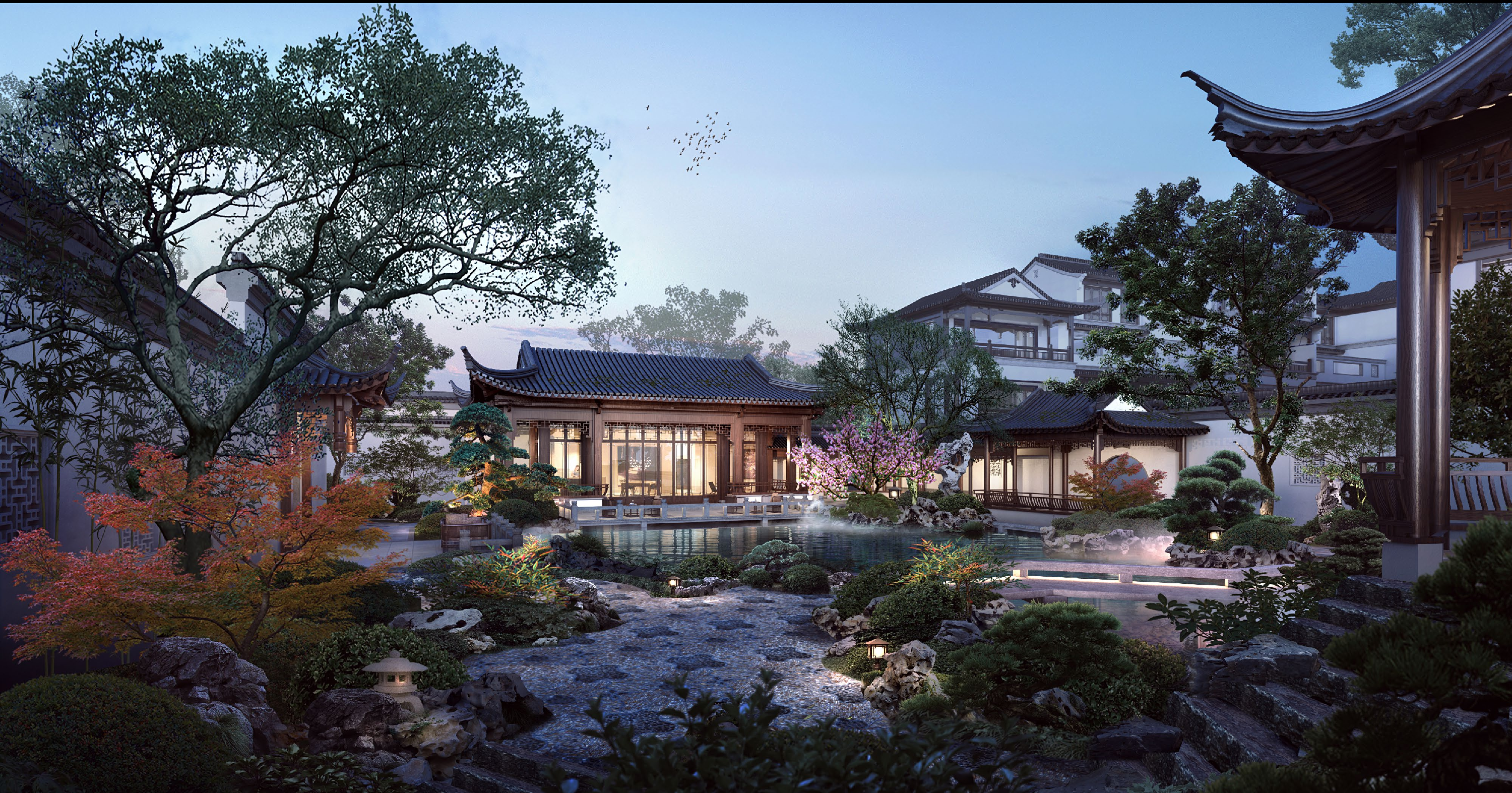 大同中式庭院
